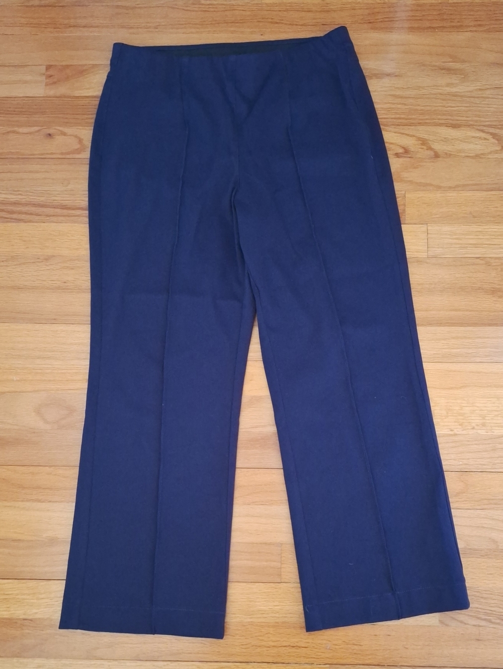 Pull On Stretch Pants Straight Leg Pants Size Medium P